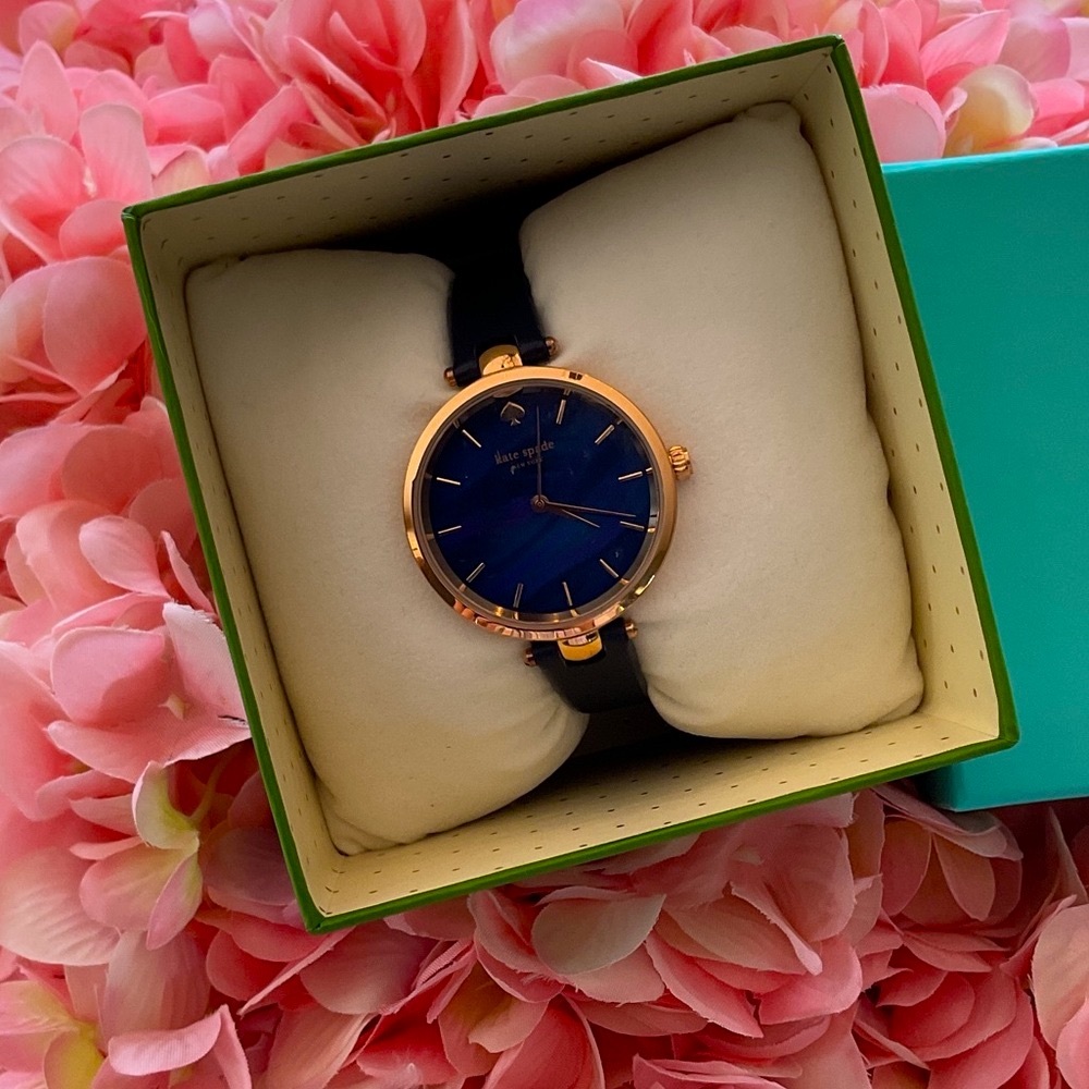 Kate Spade Blue and Gold Women's Watch